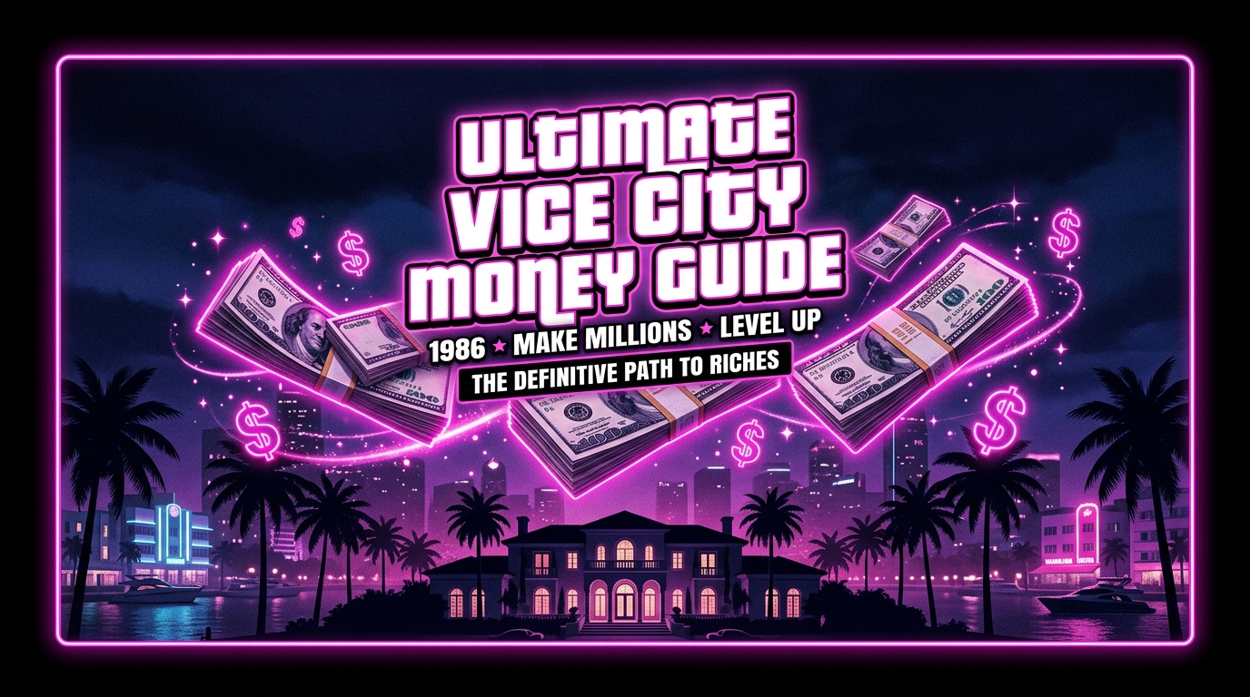 GTA Vice City Money Guide - How to Get Rich Fast